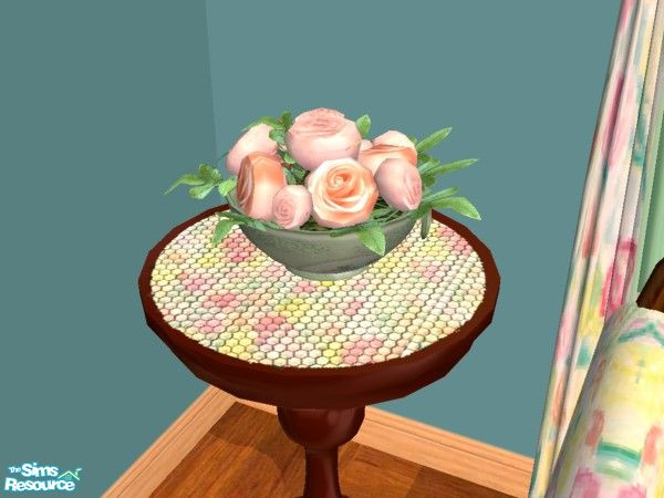 Sims 2 — Victorian Springtime Roses in a Bowl by Audrey_May — 