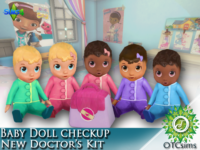 baby checkup doll