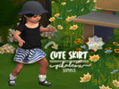 Sims 4 — Cute Skirt [Simple] V1 by Atopicado — you are welcome ---------------------- - only for infants - just one color