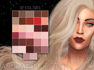 Sims 4 — Prxnce - Ashland Matte Lipstick by Prxnce2 — more downloads on my tumblr prxnce.tumblr.com