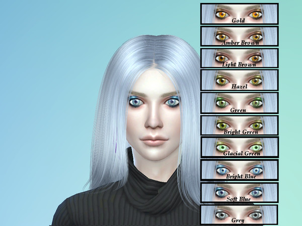 Sims 4 — [Arkadian Dreams] Natural Eyes Collection by ArkadyRose — A set of 10 natural-looking eyes for all your Sims,