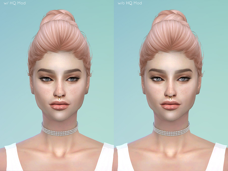 Sims 4 — Ethereal Skin Overlay by Bill_Sims — Can be found under Skin Overlay tab Female only HQ mod compatible 1 tone
