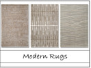 Sims 4 — Modern Rugs 01-Requires City Living by Stasika — Modern Rugs in 3 variations. No external mesh required. You