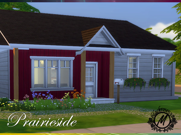 Sims 4 — Prairieside Starter by blackrose538 — This is a lovely-sized starter home for a small family. It features a