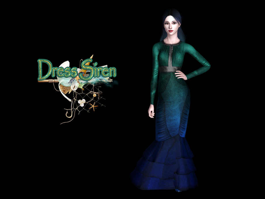 The Sims Resource | Dress Sirena