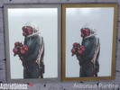Sims 4 — Astronaut Painting - AstridSimss by AstridSimss — A painting with an astronaut holding flowers and flowers