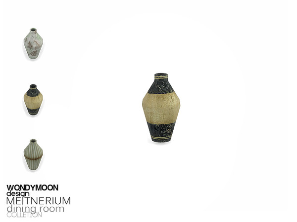 Sims 4 — Meitnerium Vase by wondymoon — - Meitnerium Diningroom - Vase - Wondymoon|TSR - Creations'2017