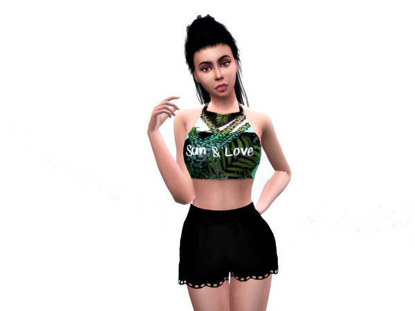 Sims 4 — Summer Fun Collection - Spa Day needed by simmerkate — Summer Fun Collection Mermaid Off Duty Swimsuit Blue