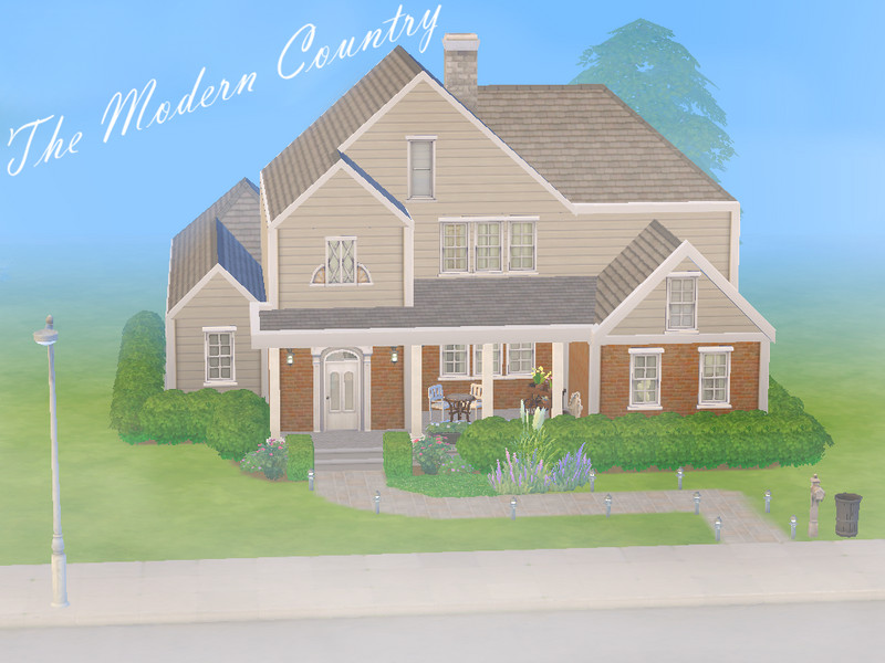 Sims 4 The Sims Resource | The Modern Country (No CC) by TSR Creator
