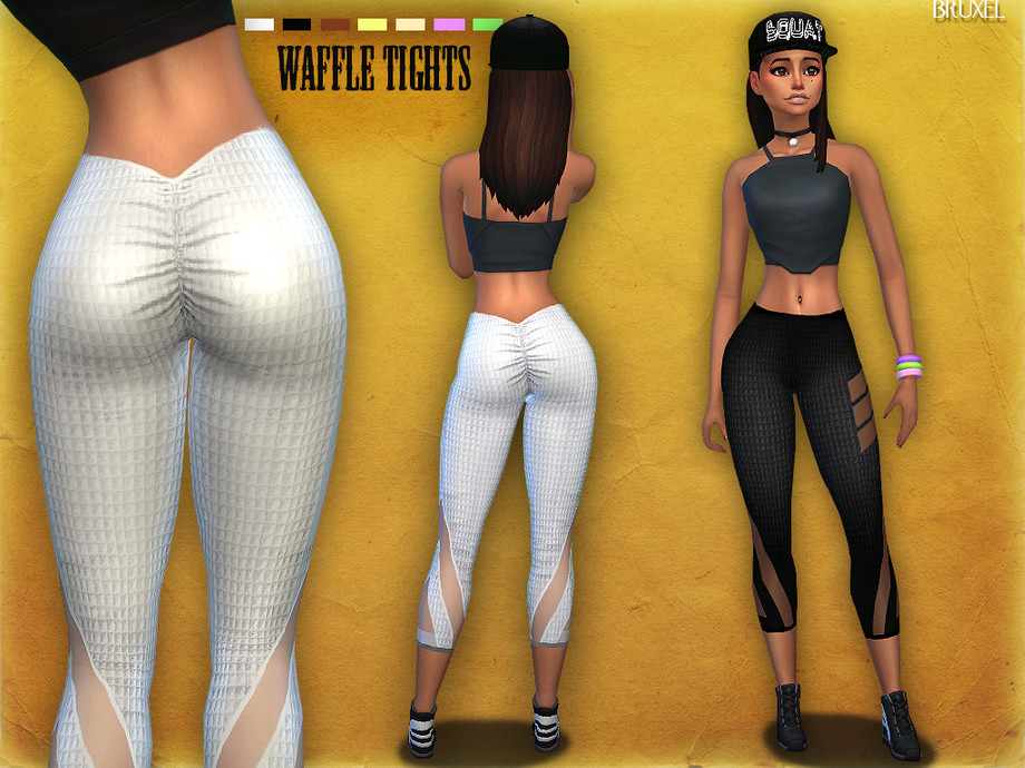 The Sims Resource - Bruxel - Waffle Tights