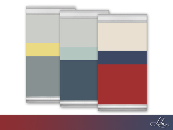 Sims 4 — Go Kids Bedroom Wall Set  by Lulu265 — Part of The Go Kids bedroom Set 