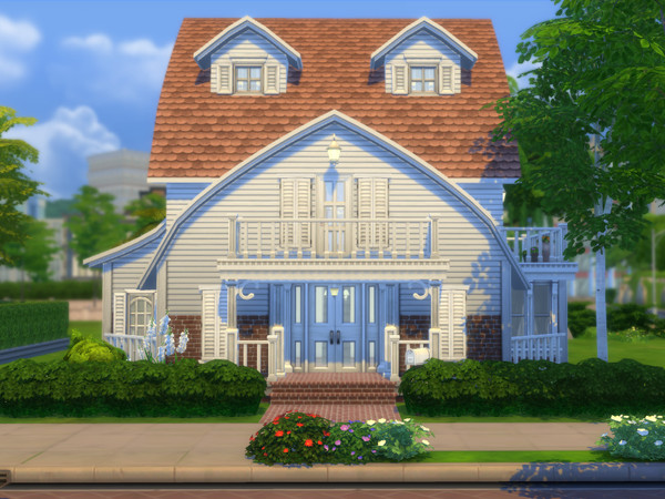 Sims 4 — Bayberry Byway by schncklfrtz — A lovely small estate with room for quite some sims. It includes a basement, a