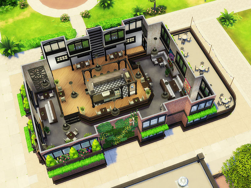 FriendlySim's Brick-Made Coffee Shop