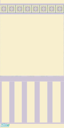 Sims 2 — Pastels of Life - Wallpaper 2 by Cerulean Talon — Dreamy colors in creamy yellow, lavender and gray combine to