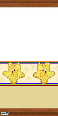 Sims 2 — Care Bears Boys - Individual Item by Lorah — Done in yellows and stars this is perfect for the boy Care Bears
