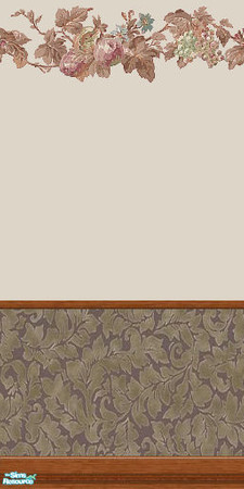 Sims 2 — in the browns - Individual Item by Lorah — 6 wallpaper walls, 2 linoleum and 1 carpet.