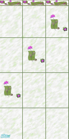 Sims 2 — Set 15 Designer Wall 4 by TSR Archive — Set 15 Designer Wall 4