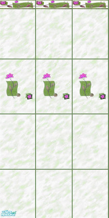Sims 2 — Set 15 Designer Wall 2 by TSR Archive — Set 15 Designer Wall 2