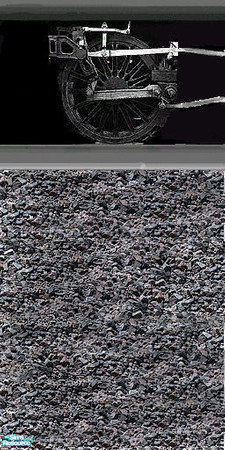 Sims 2 — Chelle's Train Wall #7 by Rogue4378 — Chelle's train wall #7. Front corner bottom of train. Because they don't