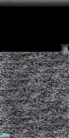 Sims 2 — Chelle's Train Wall #4 by Rogue4378 — Chelle's train wall #4. Corner bottom end of train. Complete with one