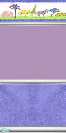 Sims 2 — Noahs Ark Wallpaper - Purple by fionnababygirl — no cost walls for the cash strapped sim. part of the noahs ark