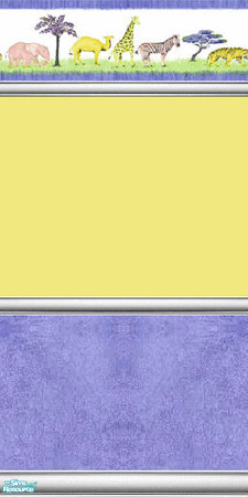 Sims 2 — Noahs Ark Wallpaper - Yellow by fionnababygirl — no cost walls for the cash strapped sim. part of the noahs ark