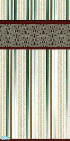 Sims 2 — The Masculine Bedroom - Wall by TheNumbersWoman — Wall for the masculine bedroom