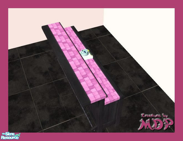 Sims 2 — MDP Pastel Purple Mission Bar by MelandStv — There are 6 colourful shades in this set. Part of my Pastel Pack.