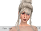 Sims 4 — Alyssa High by DeVinnS — This little lady wants to be a master chef. Guide her to the top! No sliders used