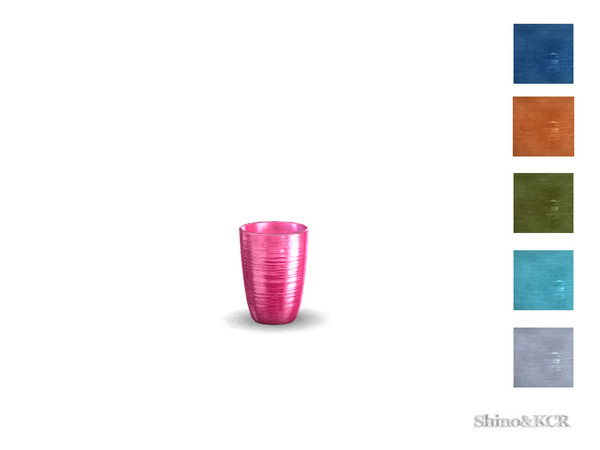 Sims 4 — Decor PB - Mug by ShinoKCR — Tabletop Things inspired by Potterybarn Swirl Melamine and galvaniced Office Stuff