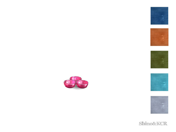 Sims 4 — Decor PB - Serve Bowls by ShinoKCR — Tabletop Things inspired by Potterybarn Swirl Melamine and galvaniced