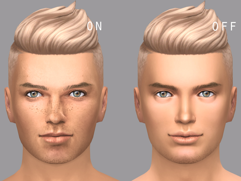Sims 4 - Cold Horizon - Mface overlay by WistfulCastle - Realistic face ove...