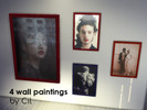 Sims 4 — Cil's wall paintings by cilscc — 4 wall paintings created for The Sims 4 Cil's wall paintings