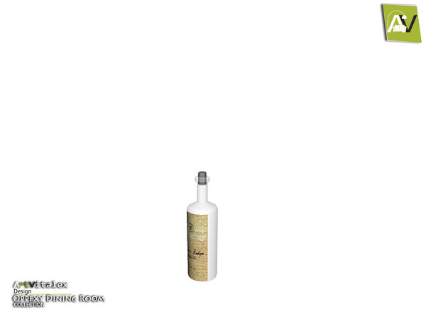 Sims 3 — Oppexy Empty Wine Bottle by ArtVitalex — - Oppexy Empty Wine Bottle - ArtVitalex@TSR, Feb 2016