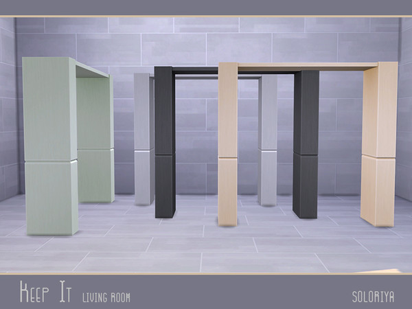 Sims 4 — Keep It Living Room Deco Arch by soloriya — Decorative arch for living room. Part of Keep It Living room set. 4