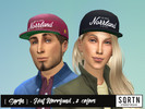 Sims 4 — Sqrtn - Hat Norrland , 2 colors - Get Together needed by mezquito2 — [ Sqrtn ] - Hat Norrland , 2 colors Black