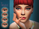 Sims 4 — Treacle Eyes by KittyMeow2 — A Non Default eye set in 18 colours Ca be found in Face paint category with custom