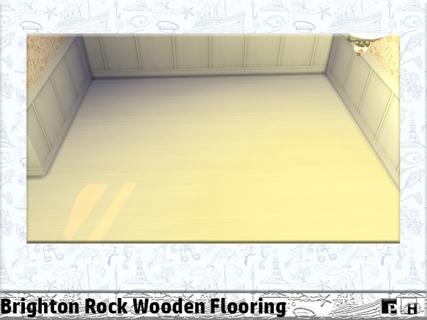 Sims 4 — Brighton Rock Wooden Flooring by Pinkfizzzzz — White wood flooring for your sims. Part of a set.