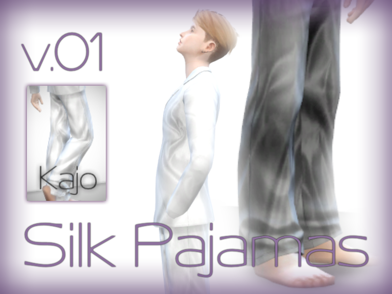 The Sims Resource Silk Pajamas