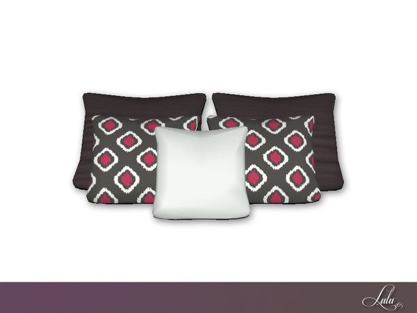 Sims 3 — Calla Bedroom Decor Cushions by Lulu265 — Part of the Calla Bedroom Set Fully CAStable