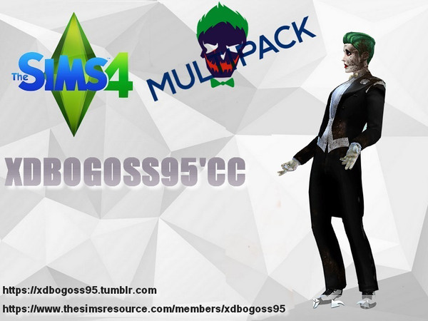 Sims 4 — Suicide Squad Joker Multipack by xdbogoss95 — Mister J: I can't wait to show you my toys! This Multipack
