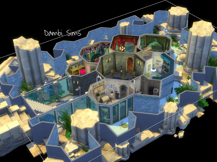 dambisims' Atlantis Underwater House