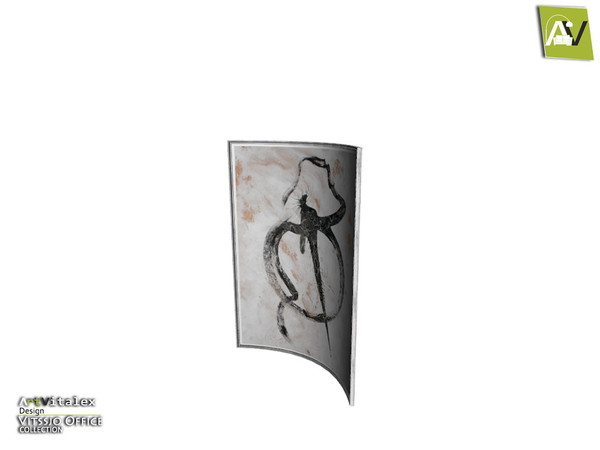 Sims 4 — Vitssjo Curved Big Painting    by ArtVitalex — - Vitssjo Curved Big Painting - ArtVitalex@TSR, Oct 2017