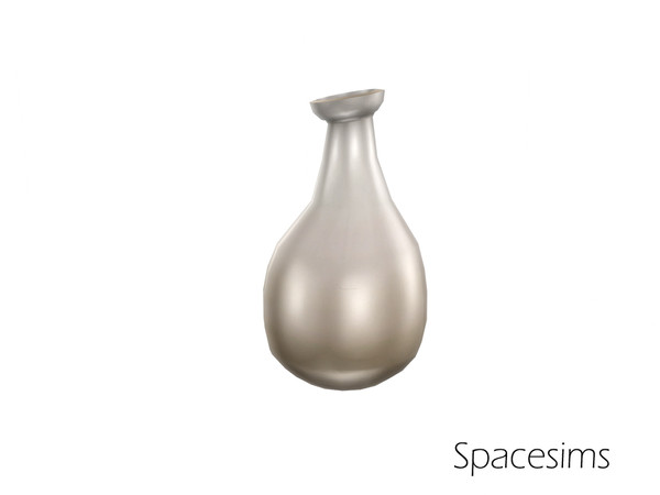 Sims 4 — Monazite dining room - Vase by spacesims — This is a stylish vase for modern homes. The reflective surface gives