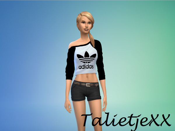 Sims 4 — adidas sport shirt - Parenthood needed by TalietjeXX2 — adidas sport shirt - Parenthood needed