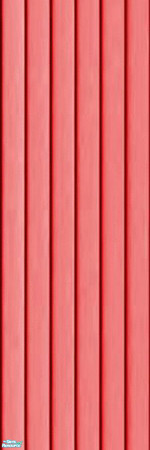 Sims 2 — Wall Panel Set - Individual Item by lollipop6969 — Red Paneling