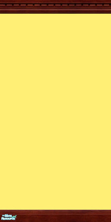 Sims 2 — P is for Passionfruit - Bright Yellow by Bittersweet_Symphony — Paint in a color found in a passionfruit. 