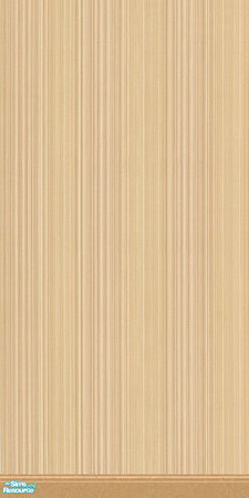 Sims 2 — Beige Stripe with Light Wood Trim by kittyispretty69 — A nice muted color wallpaper with textured stripes.