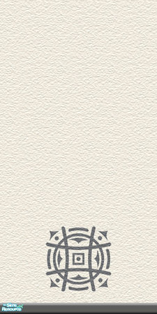 Sims 2 — Modern Oriental 01 by perelinka — Modern Oriental painted wall 2/6.