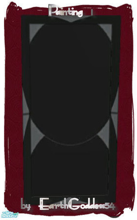 Sims 2 — It's Cosmopolitan! - Painting 1 by EarthGoddess54 — A recolor of Maxis' "The Muse". Just one item in